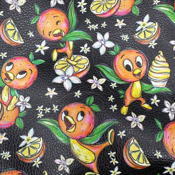 Rosie Sling Purse Anthropomorphic Orange Black Yellow Adjustable Strap Kitschy - Picture 6 of 12